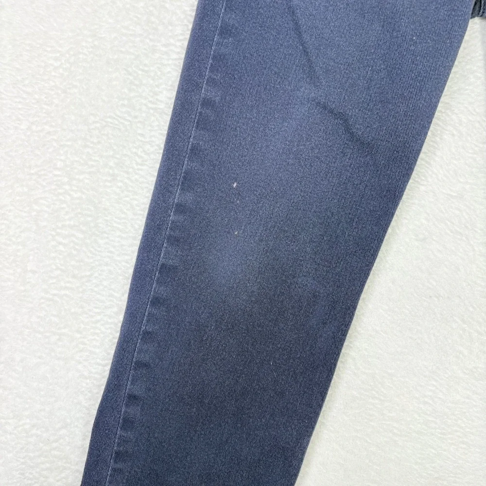 Levis 511 Slim Fit Jeans Mens 31x32 Navy Blue Stretch Denim Pants SPOTS See Pics
